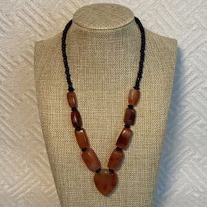 Collier Africain Cornaline