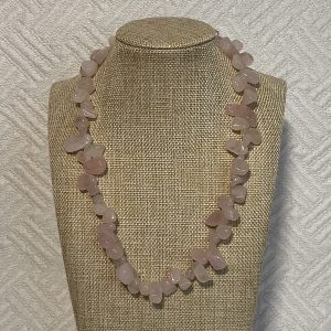 Collier Quartz Rose